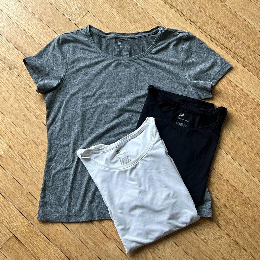 3 All In Motion Back Yoke Performance T - Medium